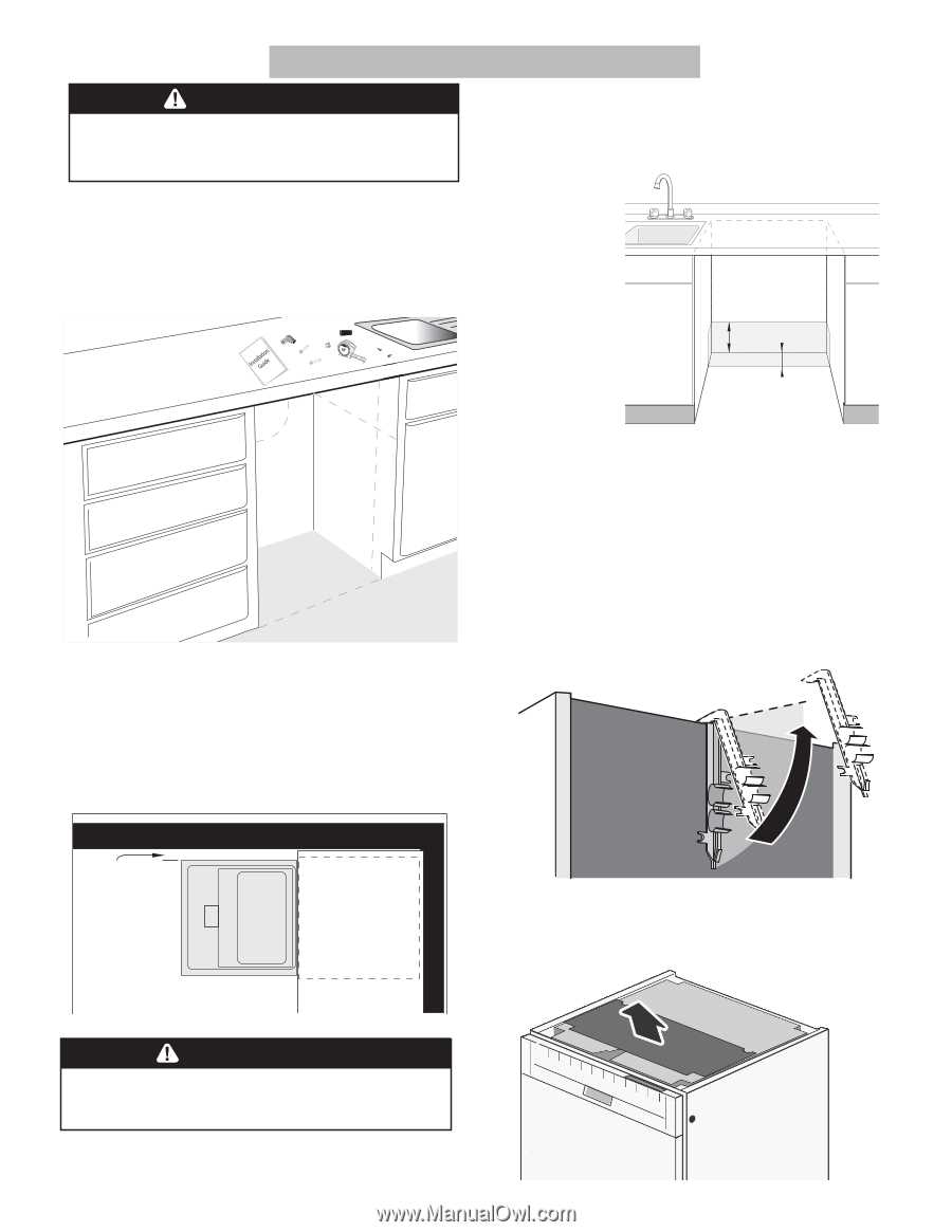 install bosch dishwasher instruction manual