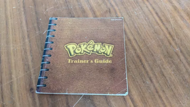 pokemon red and blue instruction manual