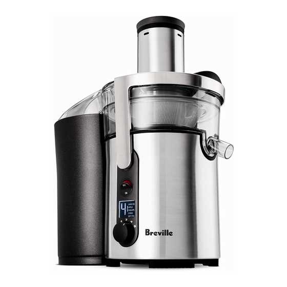 breville juicer bje510xl instruction manual