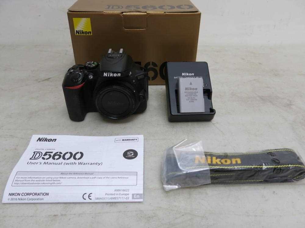 nikon d5600 instruction manual