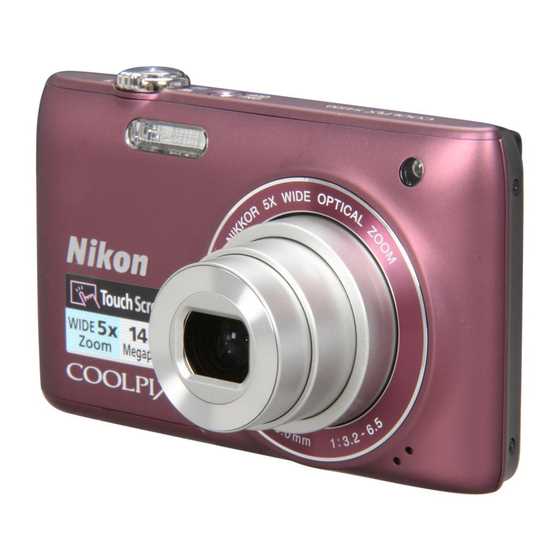 nikon coolpix s4100 instruction manual