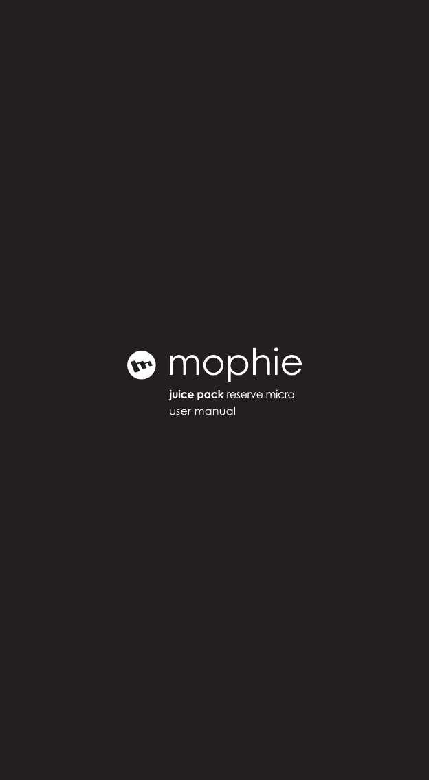 mophie powerstation instruction manual