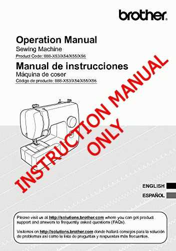 brother ls 30 sewing machine instruction manual