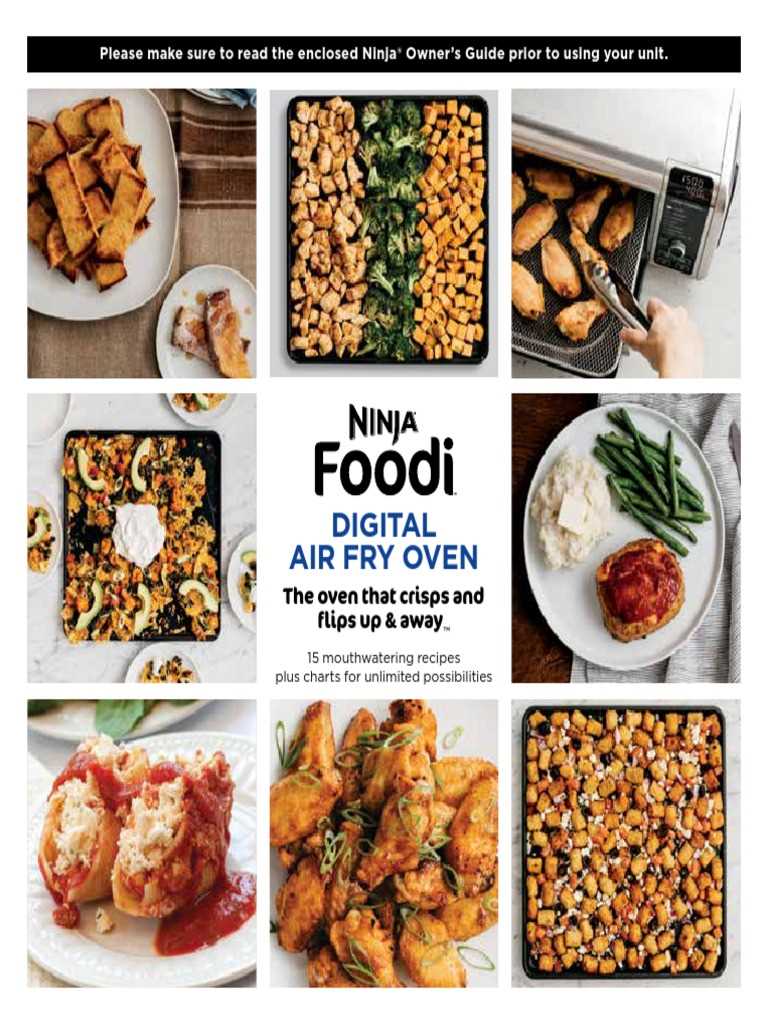 instruction manual for ninja air fryer