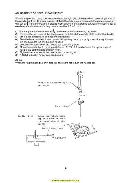 janome 4618le instruction manual