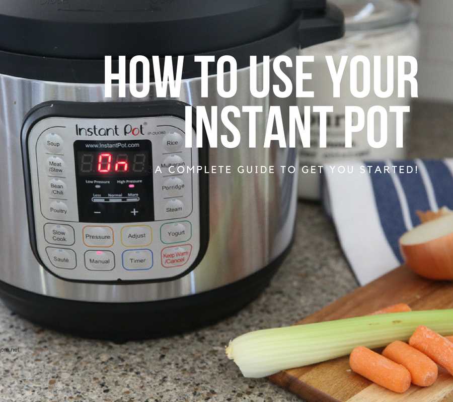 crock pot instant pot instruction manual