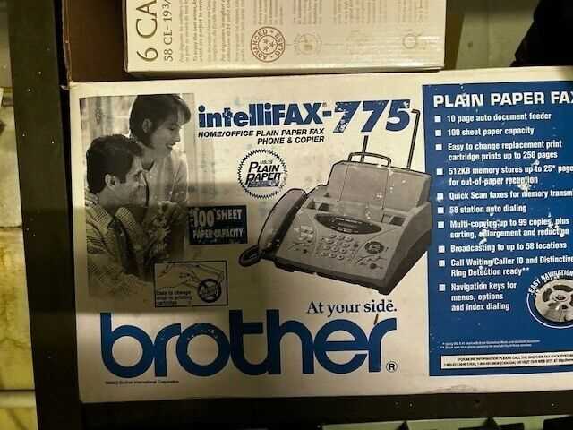 brother fax 575 instruction manual