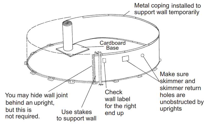 coleman above ground pool instruction manual