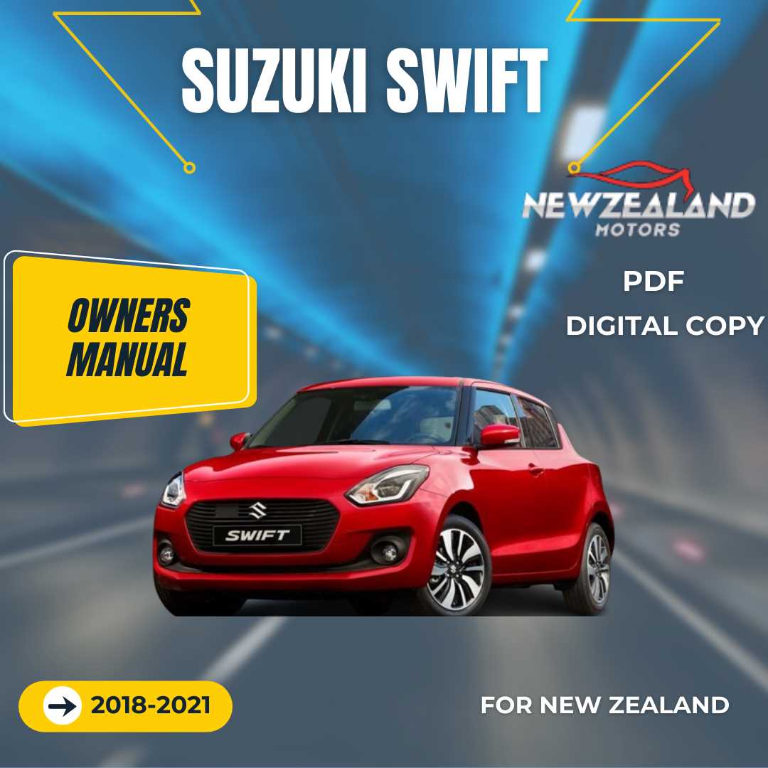 suzuki swift instruction manual