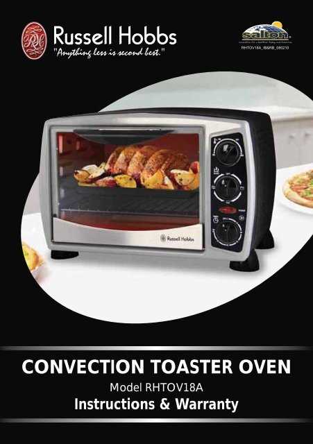 russell hobbs toaster instruction manual