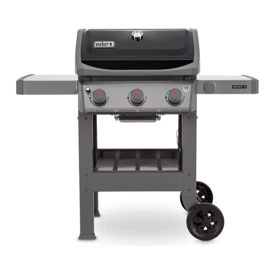 weber spirit e 210 instruction manual