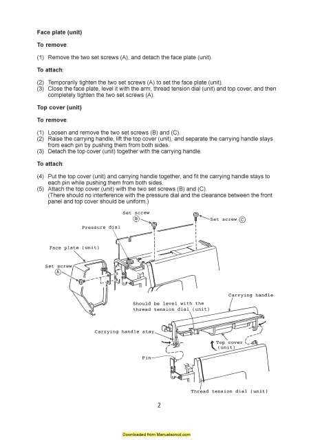 janome 4618le instruction manual