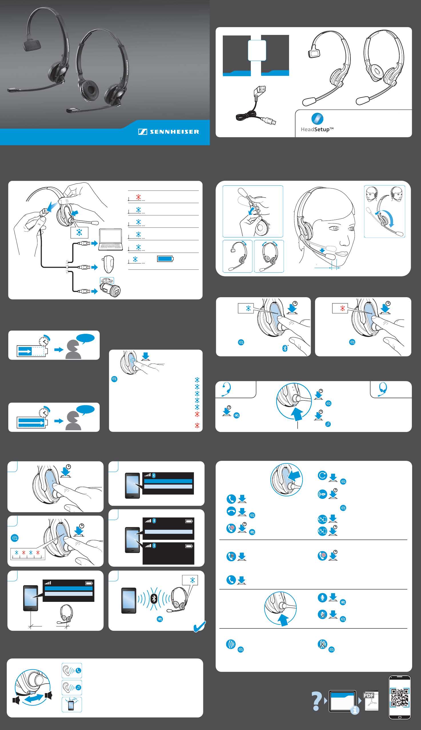 sennheiser headphones instruction manual