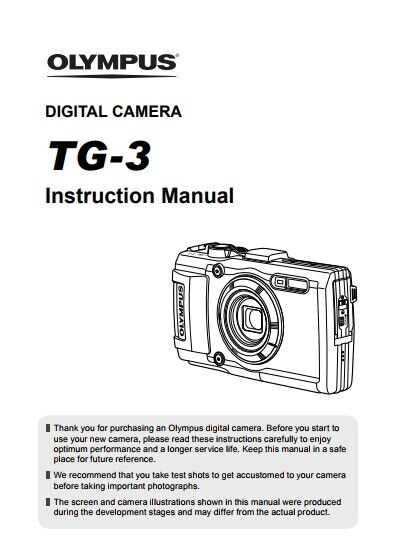 olympus tg 830 instruction manual