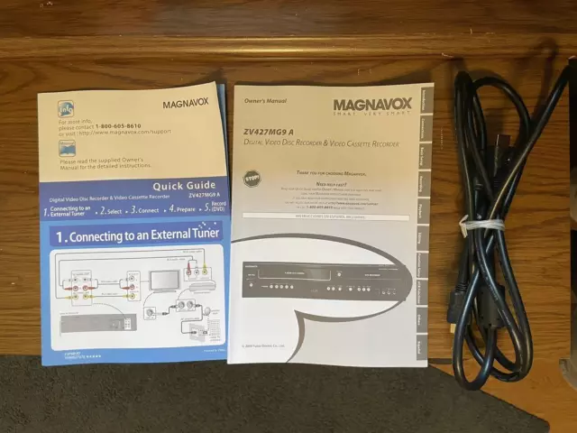 magnavox zv427mg9 instruction manual