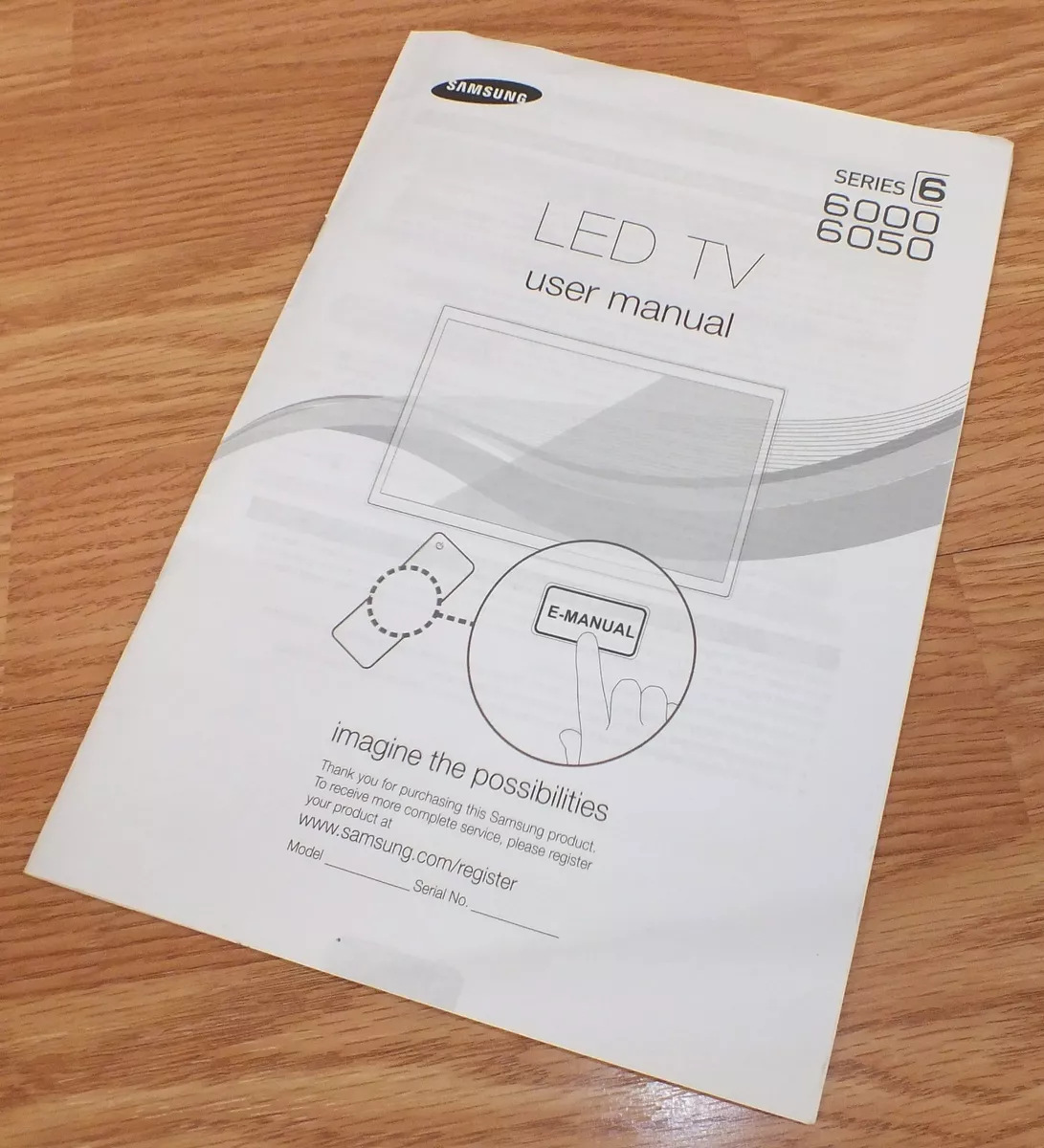 samsung series 7 instruction manual