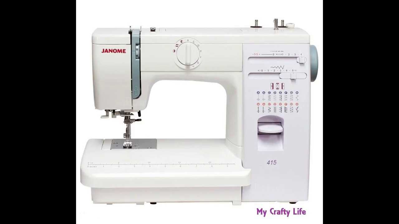 janome 415 sewing machine instruction manual