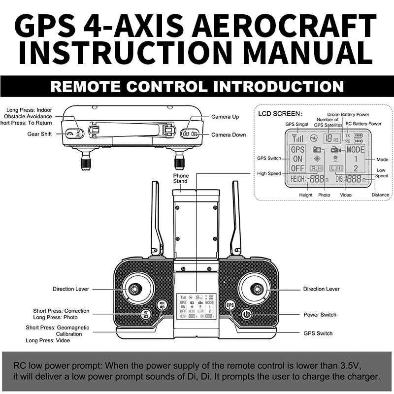 dx 4 drone instruction manual