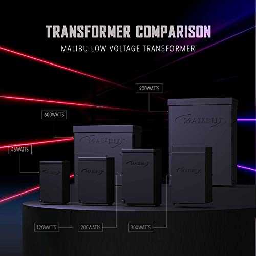 malibu 600 watt transformer instruction manual