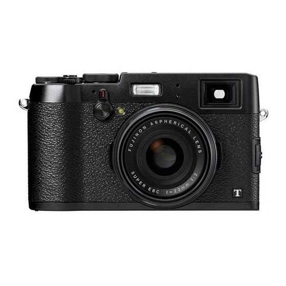 fujifilm x100t instruction manual