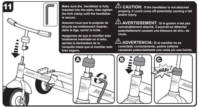 radio flyer 4 in 1 trike instruction manual