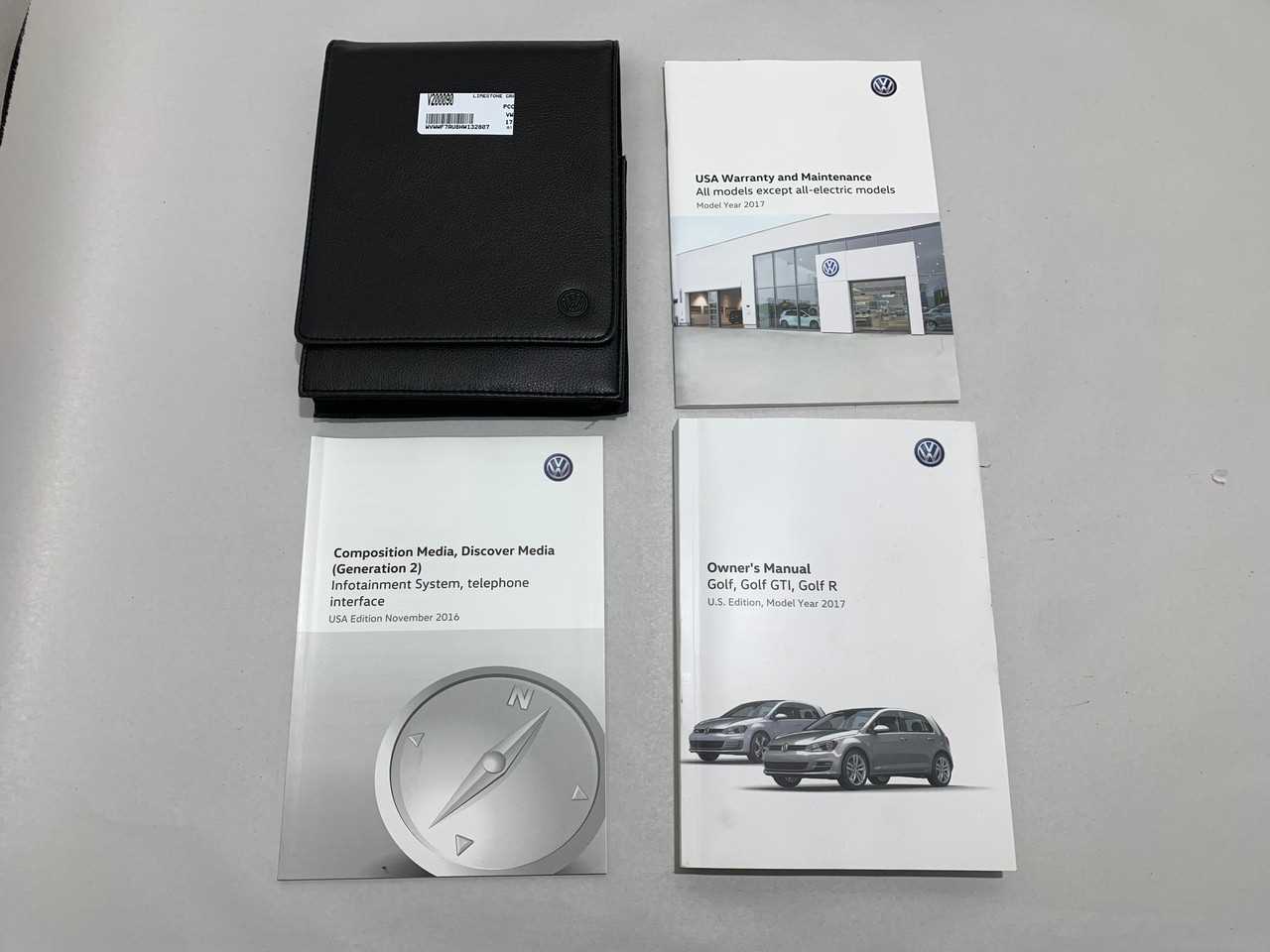 vw golf instruction manual