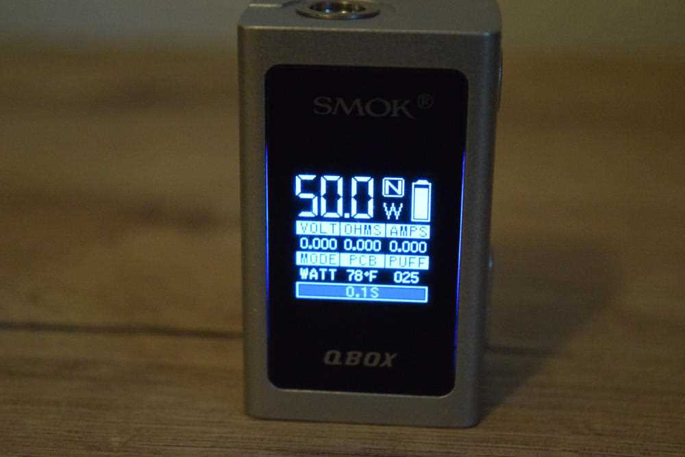 smok qbox instruction manual