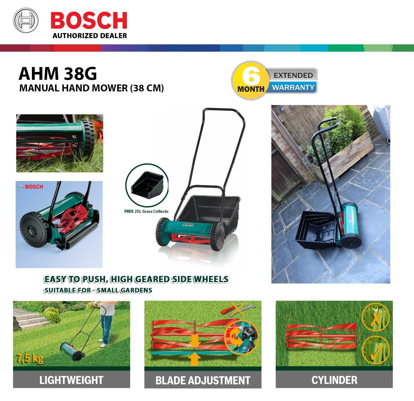 bosch ahm 38g instruction manual