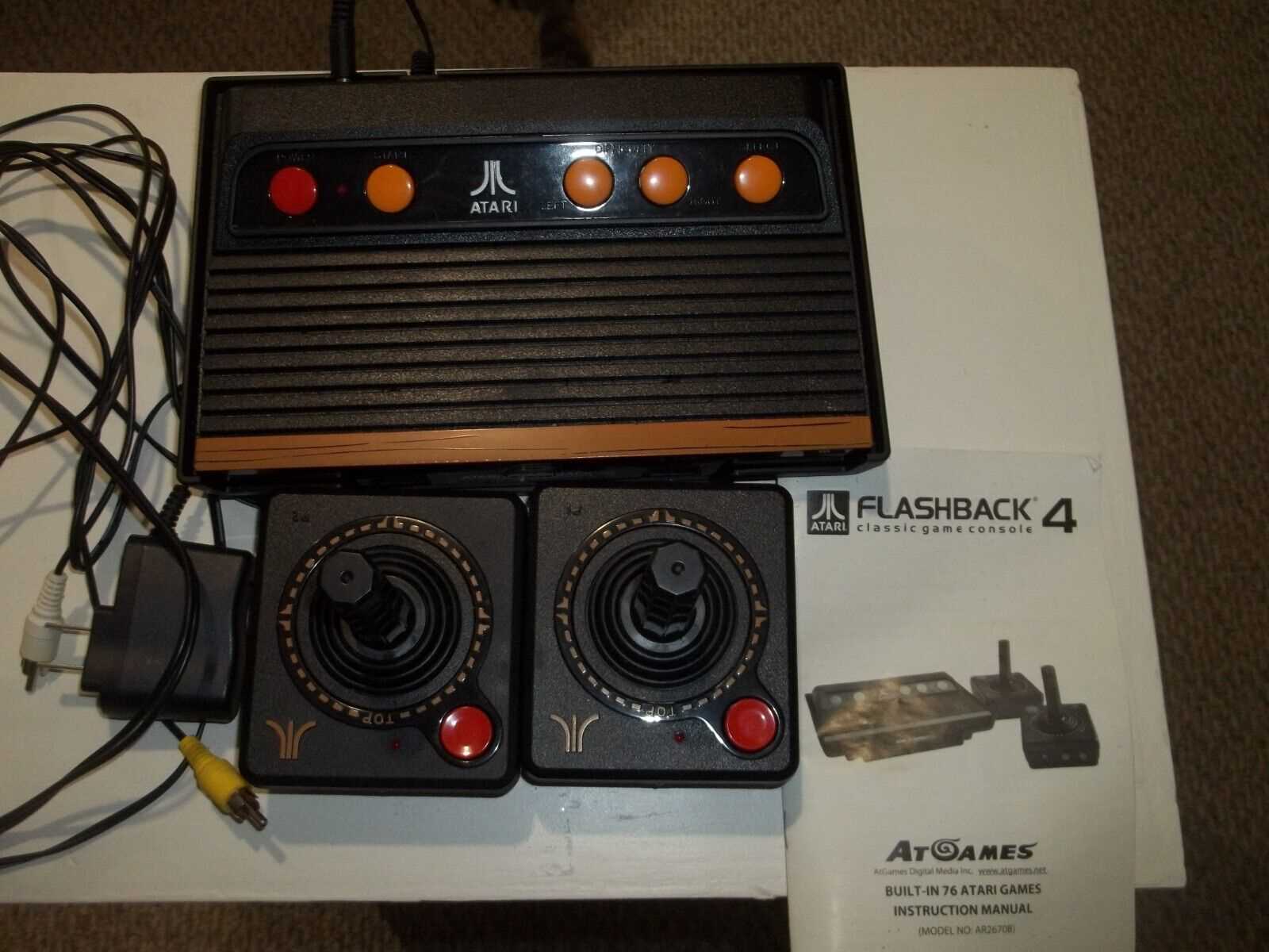 atari flashback 4 instruction manual