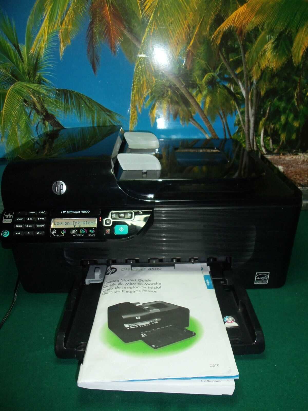 hp 4500 printer instruction manual