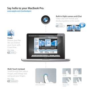 apple macbook instruction manual