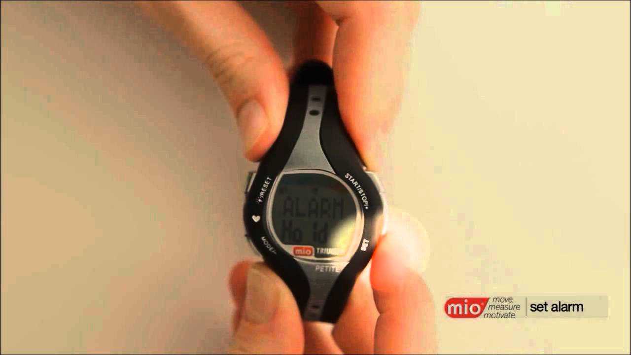 mio watch instruction manual