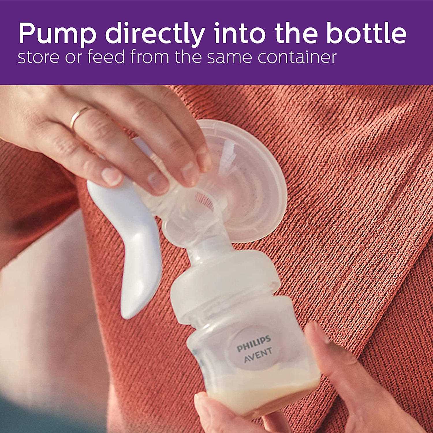 avent manual pump instructions