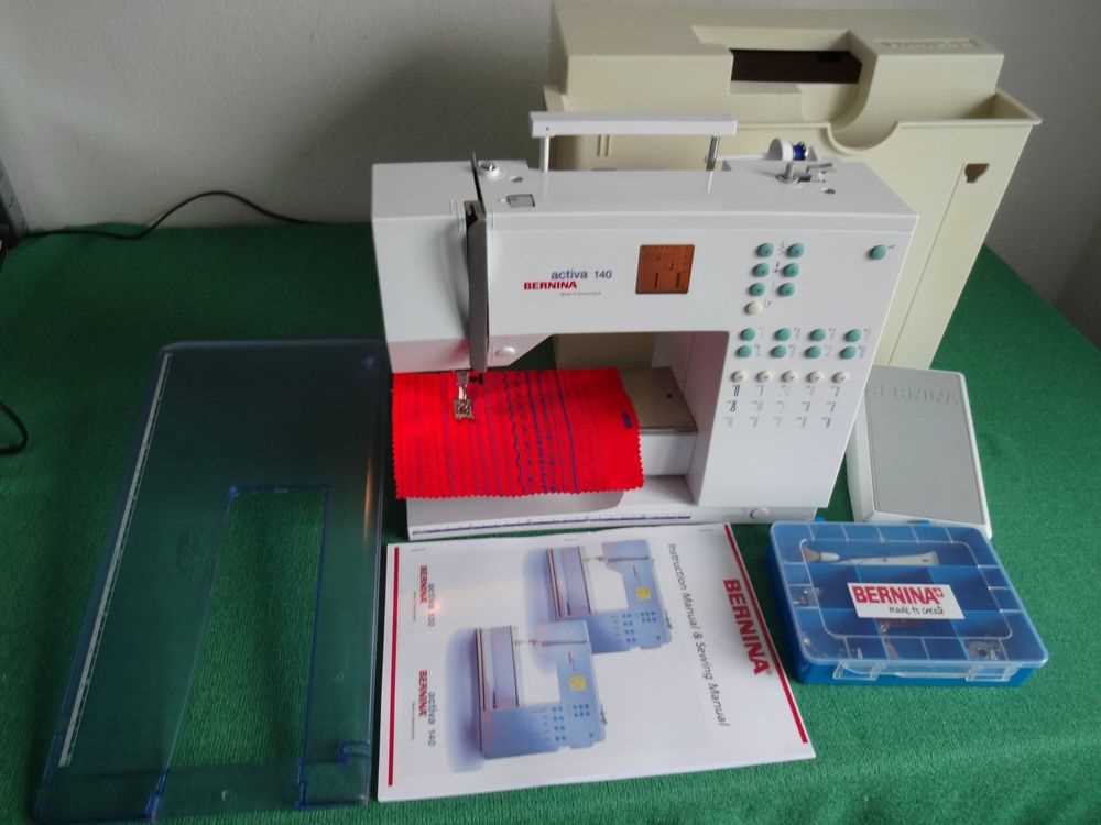 bernina activa 140 instruction manual