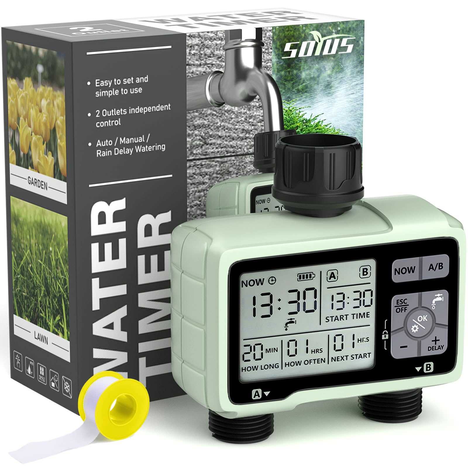 instruction manual irrigation timer