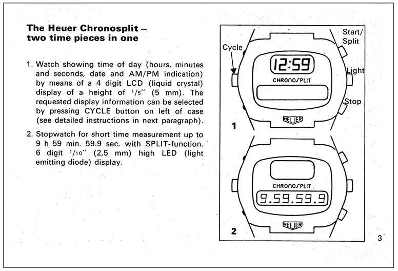 led watch instructions manual