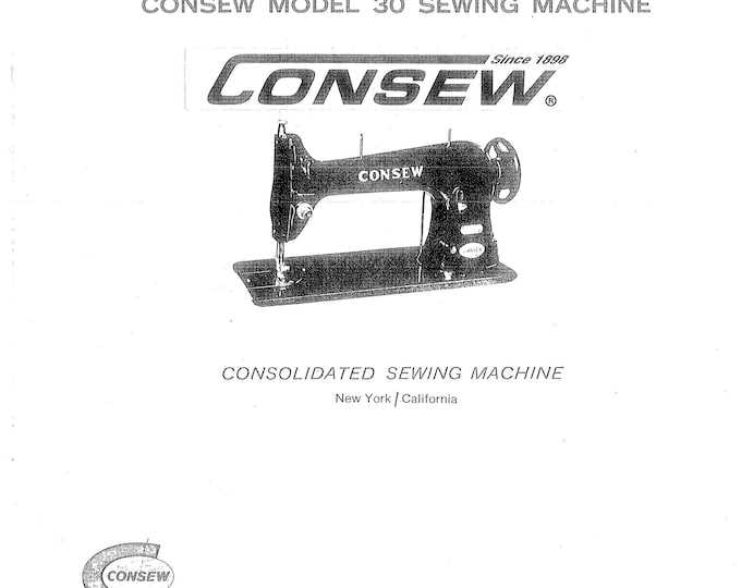 consew 220 instruction manual