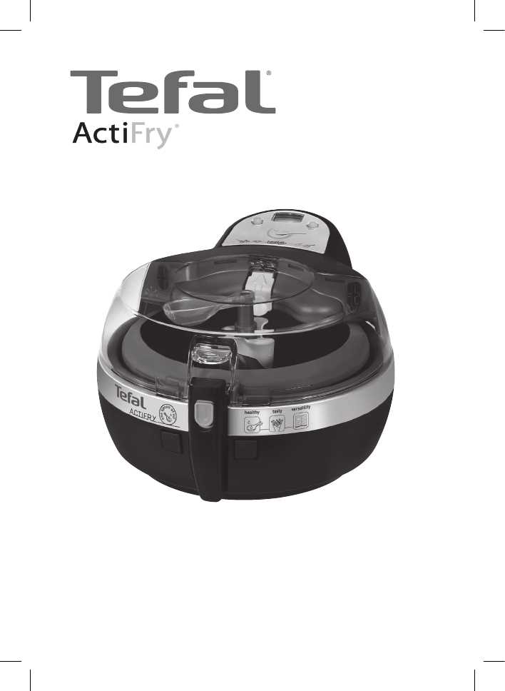 tefal actifry instruction manual