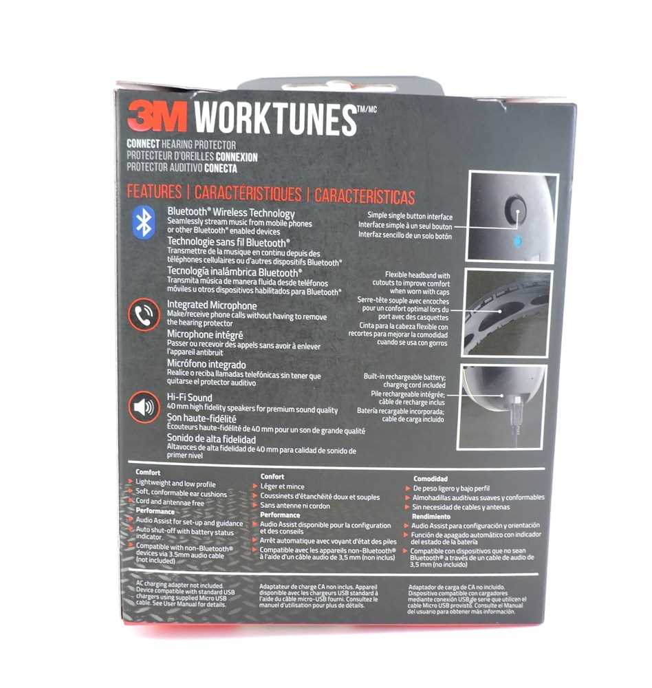 3m worktunes instruction manual