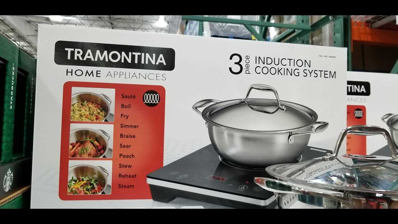 tramontina induction cooktop instruction manual