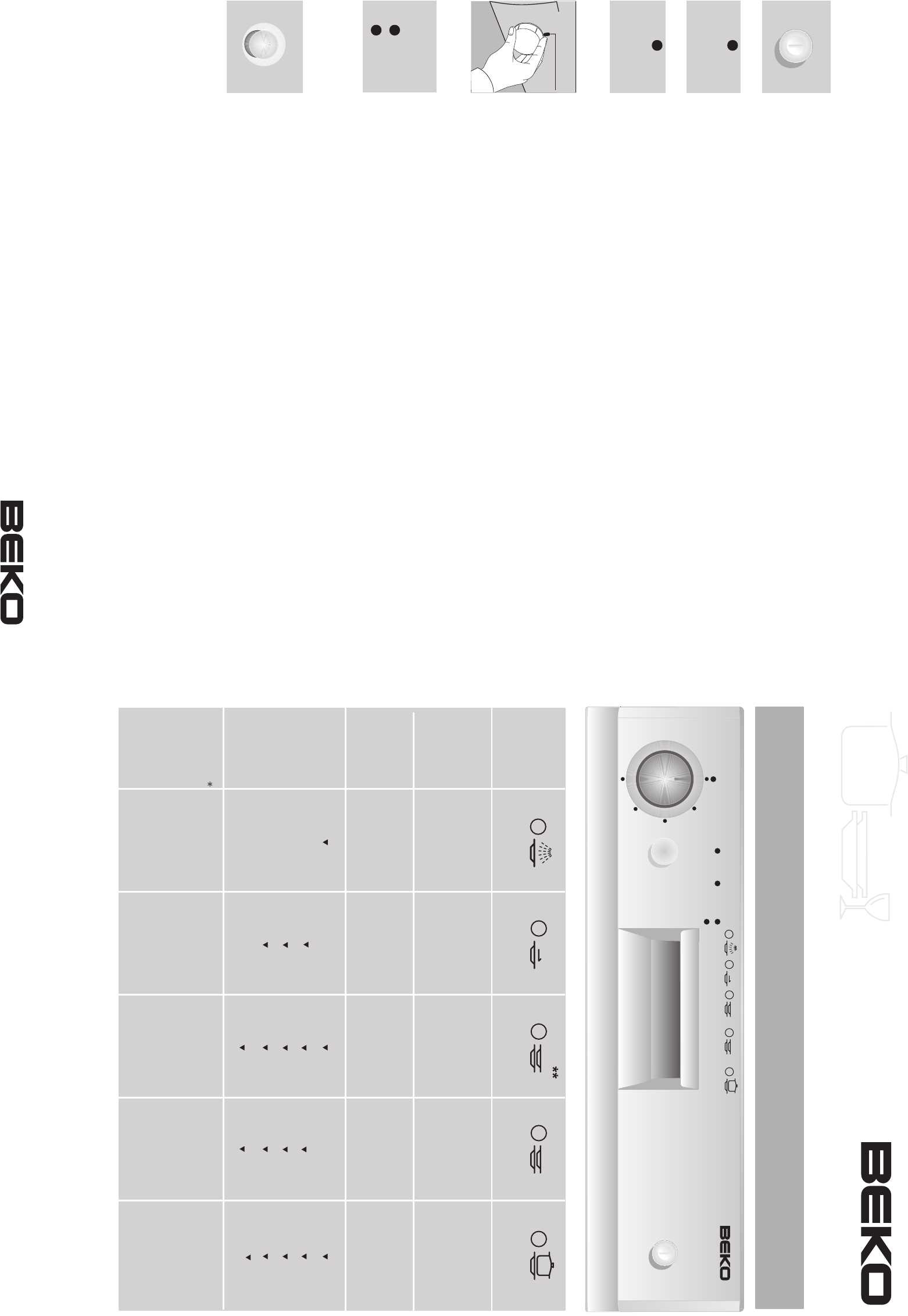 beko dishwasher instruction manual