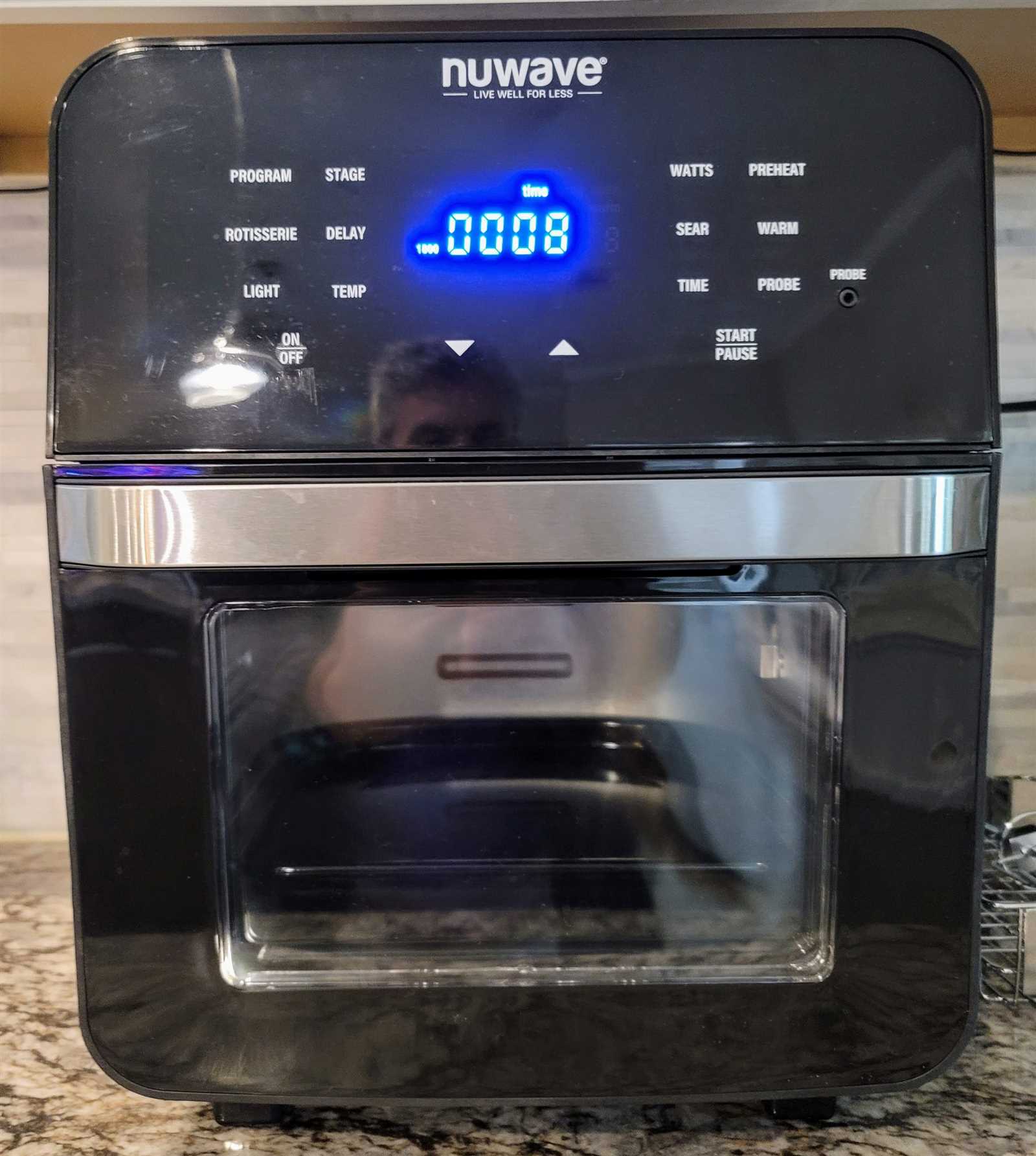 nuwave brio air fryer instruction manual