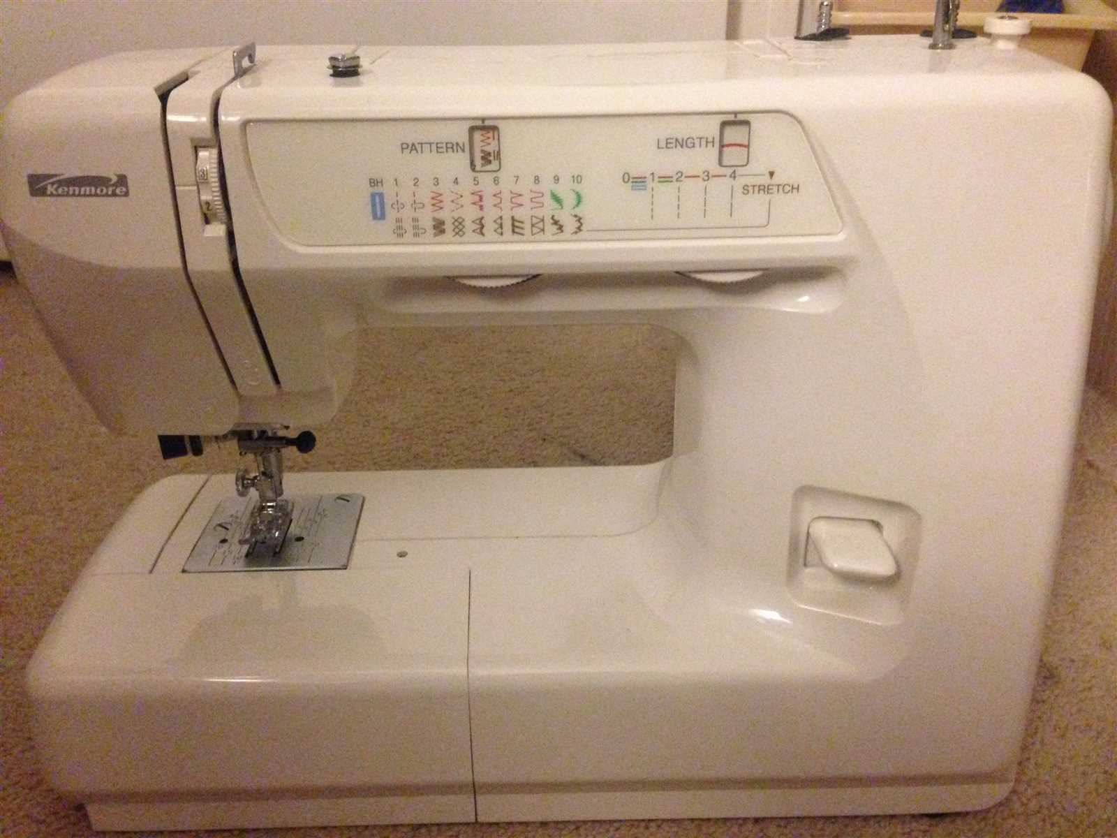 kenmore sewing machine model 385 instruction manual