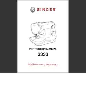 singer fashion mate 3342 instruction manual