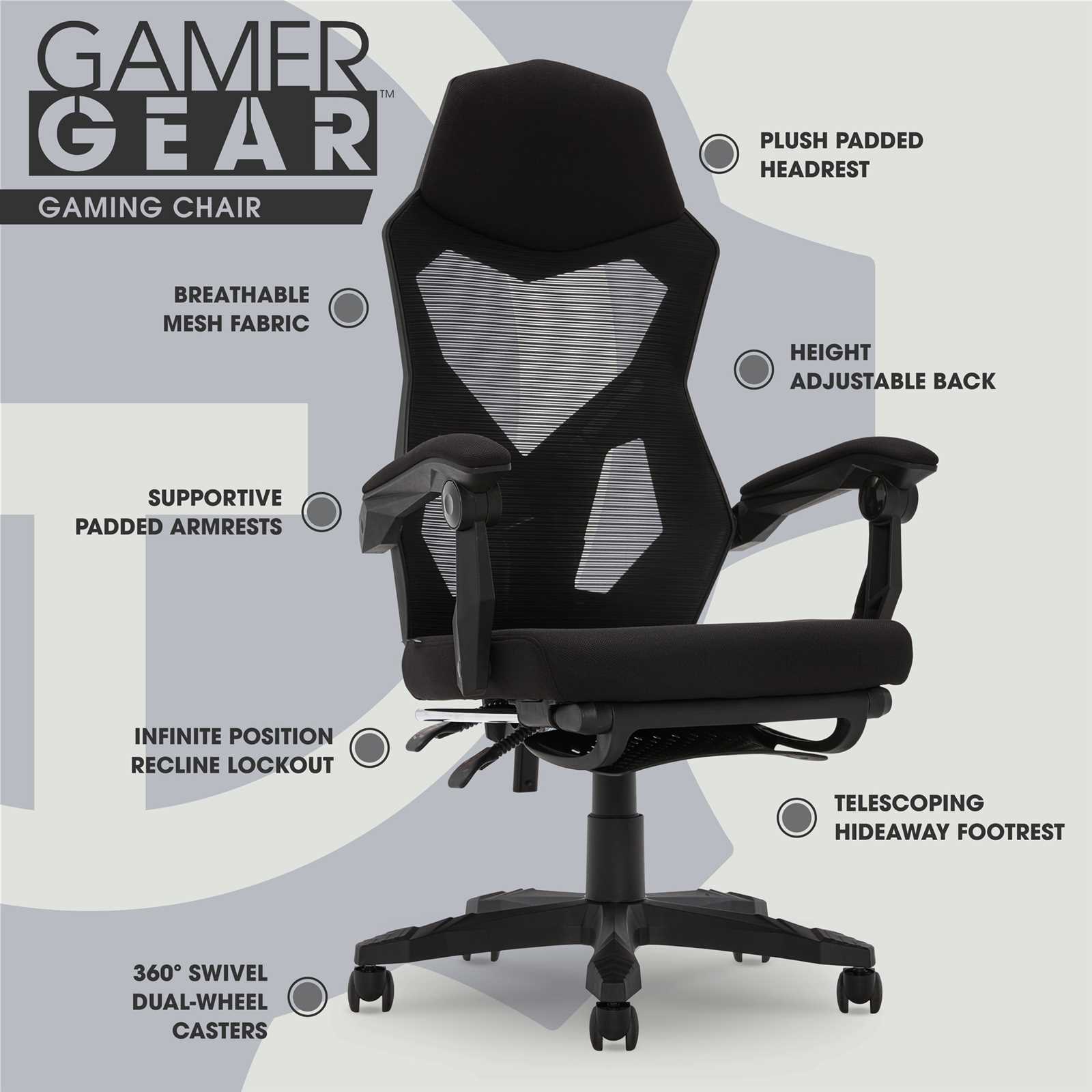 gamer gear gaming chair instruction manual