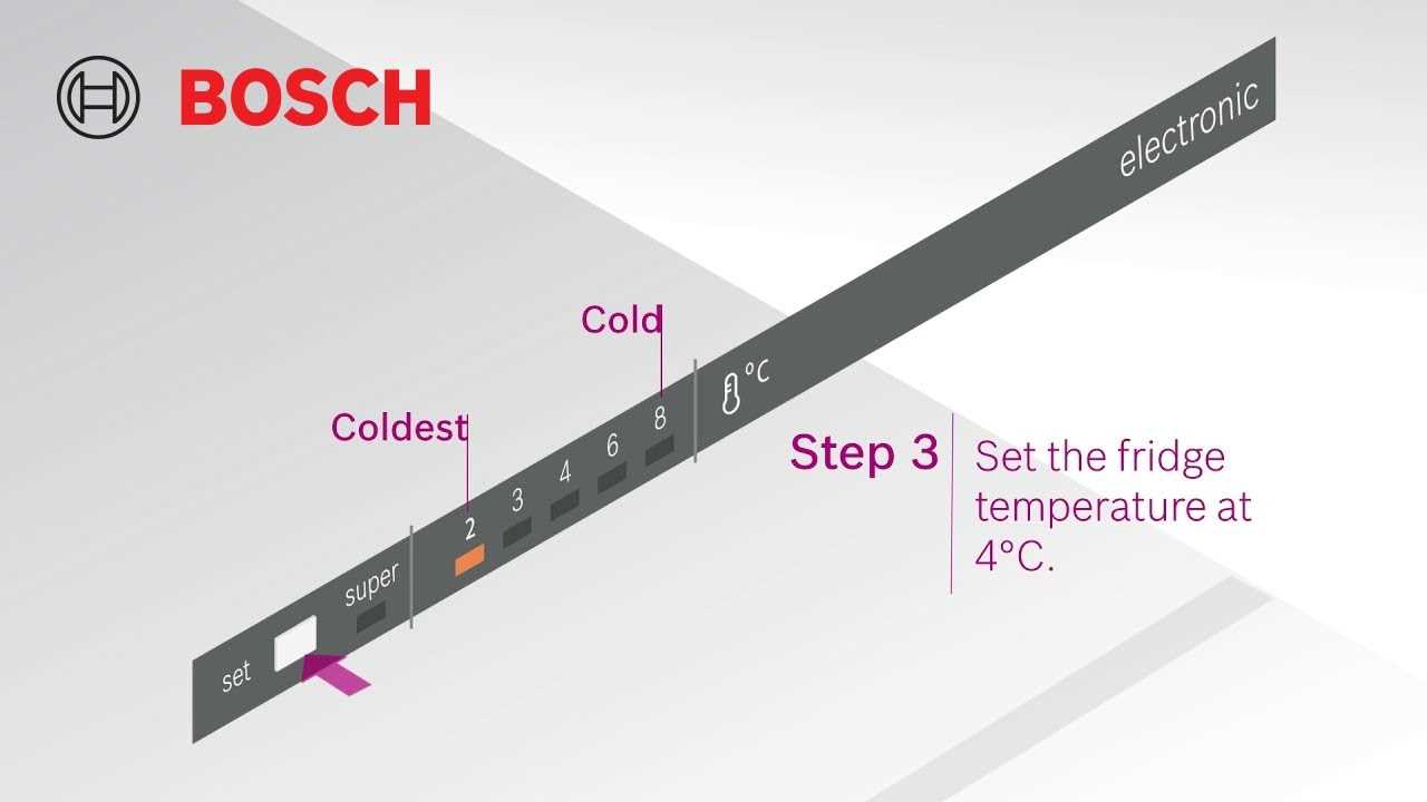 bosch classixx fridge freezer instruction manual