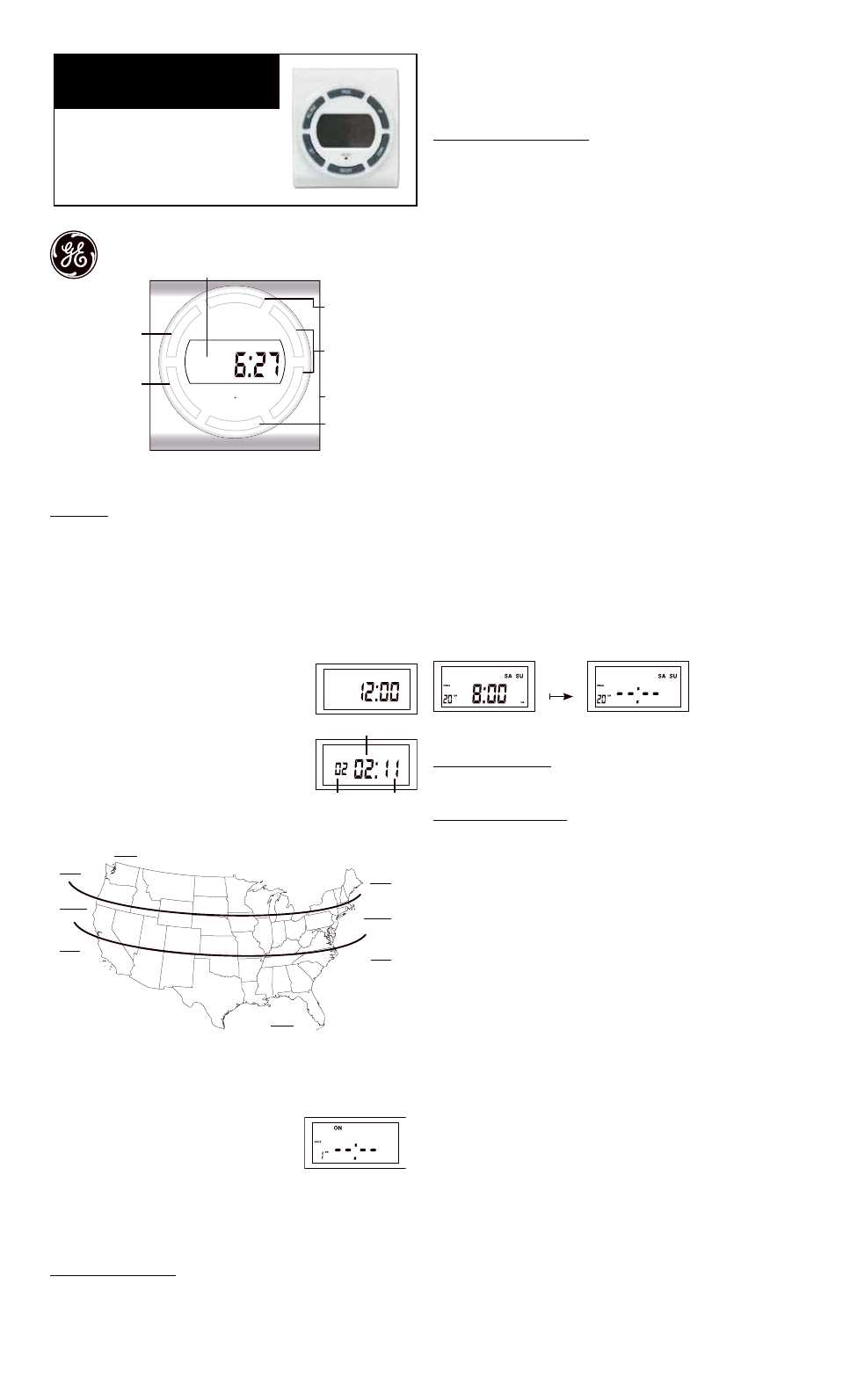 ge digital timer 15079 instruction manual