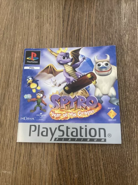 spyro the dragon instruction manual