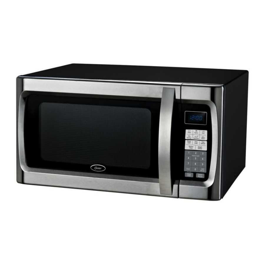 oster microwave instruction manual