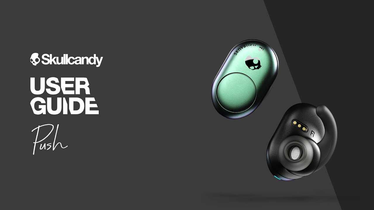 skullcandy wireless headphones instruction manual